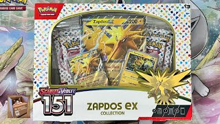 Zapdos ex Pokémon 151 TCG X2 apertura [upl. by Keifer62]