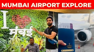 MUMBAI AIRPORT TOUR “Adani Lounge Mumbai Airport [upl. by Uahc907]