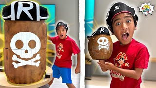 We made the BIGGEST Mystery Pirate Egg [upl. by Einafats]