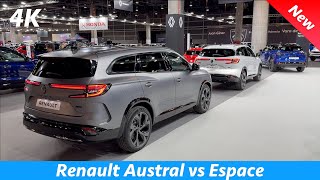 Renault Austral vs Renault Espace 2024 comparison Exterior  Interior space [upl. by Johnath]