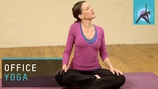 Yoga in the Office for Neck Pain [upl. by Bridwell153]