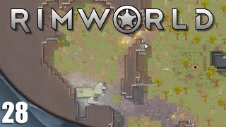 RIMWORLD T2  28  ASALTO FALLIDO MECANOIDES Y ESCANER  Gameplay Español [upl. by Dasteel]