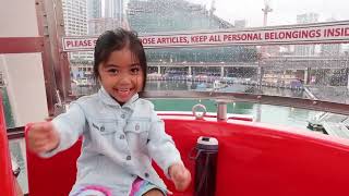 Ferris Wheel Ride  Darling Harbourside Sydney [upl. by Bakki765]