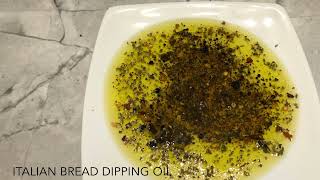 Bread Dipping Oil Recipe [upl. by Sukramed144]