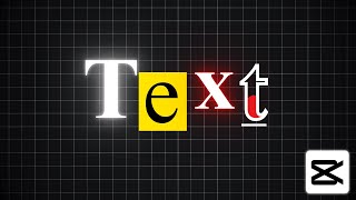 5 CapCut Text Effects That Will TAKE Your Videos to Next Level [upl. by Klenk]