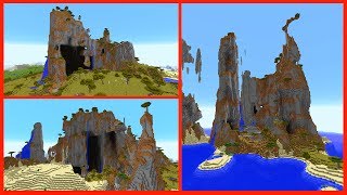 Minecraft 112 Seeds  TOP 5 BEST EPIC SEED GENERATIONS  Mountains amp Floating Islands [upl. by Trbor]