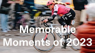 EF Pro Cyclings Memorable Moments of 2023  Beyond The Bus  Season 2 Ep 6 [upl. by Keraj]