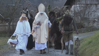 KRAMPUS IN BAD HOFGASTEIN BREITENBERG 2019 [upl. by Clementia]