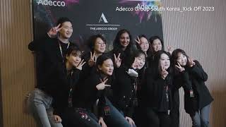 Adecco Korea Kick Off Meeting 2023 [upl. by Kinata797]