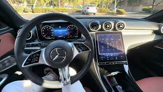 2024 MercedesBenz C300 Startup [upl. by Noeht]