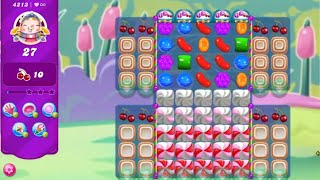 Candy Crush Saga LEVEL 4213 NO BOOSTERS new version🔄✅ [upl. by Brigid]