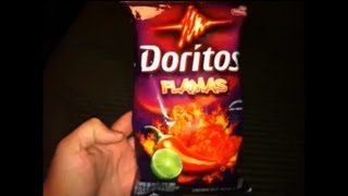 Doritos Flamas Chips Review [upl. by Lucias]