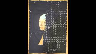 Cross Stitch Time Lapse Girl with a Pearl Earring [upl. by Ilsa]