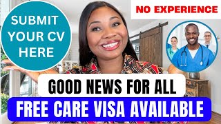 NEW Care Homes Giving Visa Sponsorship To Overseas Candidates  Free COS [upl. by Redford362]