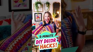 5Minute DIY Decor Hacks to Elevate Any Room shorts DIYdecor homedecorhacks interiordesign [upl. by Aenad]