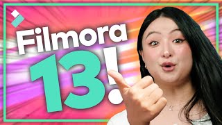 Whats New in Filmora 13 [upl. by Georgeanna]