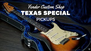 Fender Custom Shop TEXAS SPECIAL Stratocaster Pickup Set [upl. by Il672]