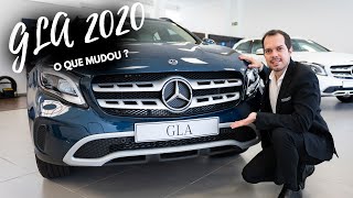 MercedesBenz GLA 200  novidades linha 2020 [upl. by Einnob210]