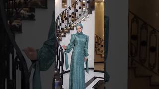 tesettürelbisemodelleri düğün Abiye hijab dresses فساتين سهرة محجبات [upl. by Lorain220]