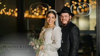 Chassidic Jewish Wedding Highlight  Moussia amp Levi Shaw [upl. by Yhtomit]