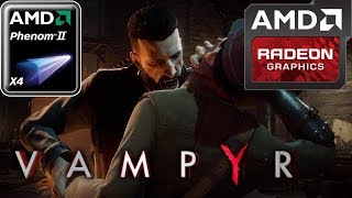 Vampyr HD 7850R7 265R7 370  Phenom II X4 MediumHigh [upl. by Ennaus]