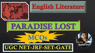 Paradise Lost  MCQs  UGC NET JRF SET  English Literature MCQs  IMP MCQs for UGC NET SET JRF GATE [upl. by Edson]