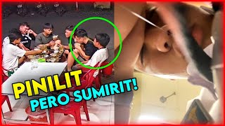 PINILIT PERO SUMIRIT SUMAMBULAT ANG ALAK😂FUNNY VIRAL VIDEOSPINOY PRANKS VIDEOSPINOY MEMES 2024 [upl. by Dahl]