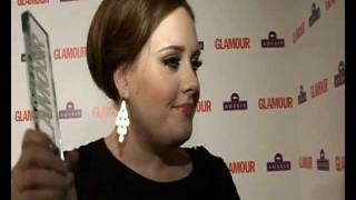 Adele interview at Glamour Awards [upl. by Ailito525]