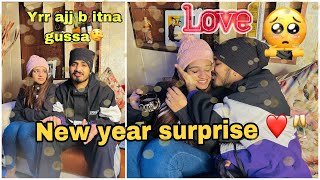 New year surprise ❤️🎁😱 ft ​⁠behlbrothers1589 [upl. by Adnohrahs994]