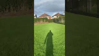 Football pitch grass cutting Herron Eccles Football Field Mossley Hill Liverpool Fischer Grounds [upl. by Boyes]