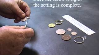 Setting a Coin Bezel [upl. by Seigel]