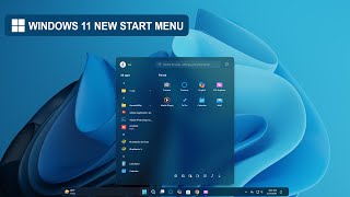 Start Menu Redesign  Windows 11  New Start Menu For Windows [upl. by Mudenihc]