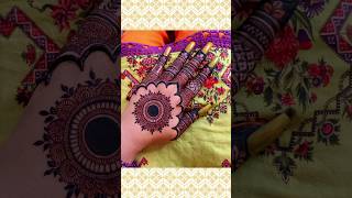 MANDALA MEHNDI DESIGN mehandi hennadesign youtubeshorts [upl. by Hugh]