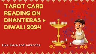 Leo Tarot card reading on DHANTERAS Diwali 2024 [upl. by Enaxor]