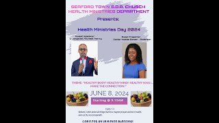 SDAC Health Ministries Day  Seaford Town  Sabbath June 8 2024 [upl. by Anived72]