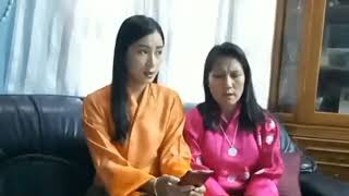 Lhamo Drukpa and Namkha lhamo offering Jigten Wangchuk [upl. by Salvidor]