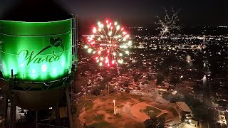 Wasco Ca 4 of July 2024 Drone footage 4 k [upl. by Alvar]