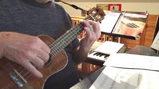 The Fields of Athenry  Ukulele Solo  Arrangedampplayed by Colin Tribe on LEHO [upl. by Ahsiet]