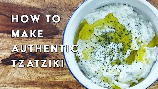 Evan Karas How to make Tzatziki  Creamy amp With Lots of Garlic [upl. by Rebliw]