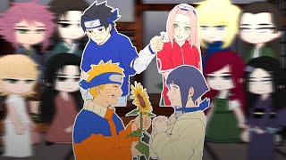 REACTION TO THEIR CHILDREN  NARUHINA  SASUSAKU [upl. by Grube242]