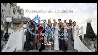 Miss Pays de la Loire 2021 pour miss France Château Le Prieuré [upl. by Polly]