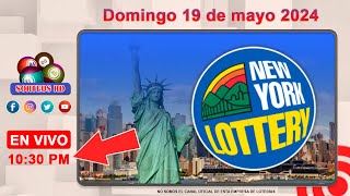 New York Lottery en vivo │Domingo 19 de mayo del 2024  1030 PM [upl. by Enyalaj356]