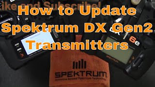 How to Register and Update your Spektrum Radio [upl. by Origra805]