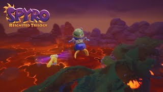 Spyro Reignited Trilogy  Out of Bounds Secrets in Molten Crater [upl. by Bagger]