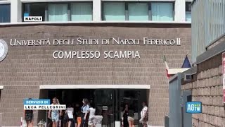 Crollo Scampia la rabbia degli sfollati allUniversità di Napoli Federico II [upl. by Ttoile493]