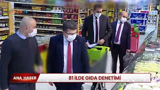 81 ilde gıda denetimi [upl. by Sella]