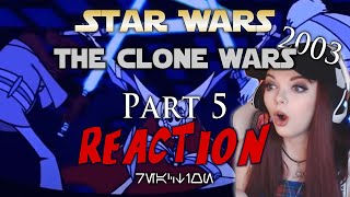 I am terrified of Grievous Clone Wars 2003 Part 5 REACTION [upl. by Guido]