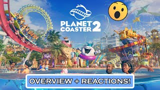 PLANET COASTER 2 OVERVIEW I AM SO AMAZED planetcoaster2 ps5 overview firstimpressions [upl. by Xuagram]