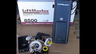 Install LiftMaster 8500 Jackshaft Garage Door Opener [upl. by Bella232]