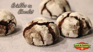 ❅ Recette de Crinkles de Noël au Chocolat ❅ [upl. by Aroda]